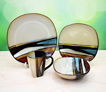 16 Pcs Heavy Ceramic Dinner Set RH2254 Discount Authentic Online