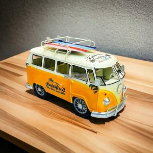 10.5 Inch Vintage Tour Bus, Caravan Model Sculpture Showpiece GA8215 Best Place To Buy Online