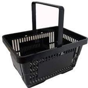 Plastic Shopping Basket 21L Capacity, HBR-3030 In China