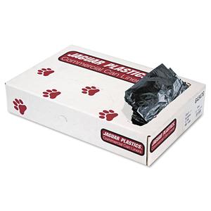 Jaguar Industrial Strength Low-Density Commercial Can Liners, 56 Gal, 1.3 Mil, 43" X 47", Gray, 100/Carton - JAGG4347G From China