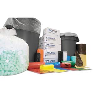 Interplast High-Density Interleaved Commercial Can Liners, 60 Gal, 12 Microns, 43" X 48", Clear, 200/Carton - IBSS434812N Collections