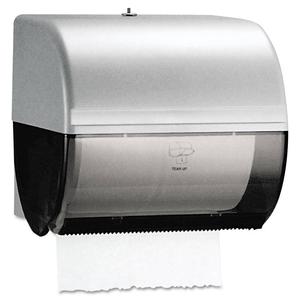 Kimberly-Clark Omni Roll Towel Dispenser, 10 1/2 X 10 X 10, Smoke/Gray - KCC09746 Free Shipping Big Discount