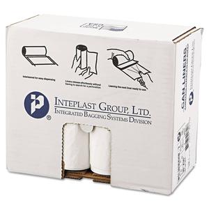 Interplast Low-Density Commercial Can Liners, 30 Gal, 0.7 Mil, 30" X 36", White, 200/Carton - IBSSL3036XHW2 Sale Cheap Online