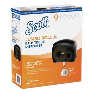 Kimberly-Clark Jrt Jr. Escort Jumbo Roll Bath Tissue Dispenser, 16" X 5.75" X 13.88", Black - KCC49145 Cheap In China