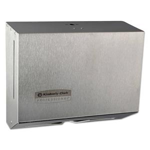 Kimberly-Clark Windows Scottfold Compact Towel Dispenser, 10 3/5 X 9 X 4 3/4, Stainless Steel - KCC09216 Sale 2025 Newest