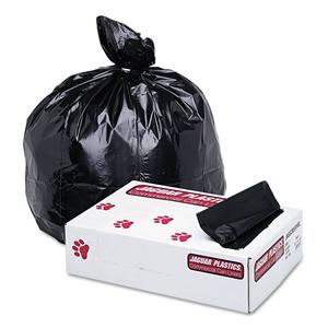 Jaguar Industrial Strength Low-Density Commercial Can Liners, 60 Gal, 1.7 Mil, 38" X 58", Black, 100/Carton - JAGG3858HBL Ebay Online