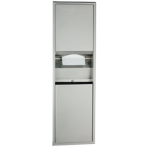 Bobrick B-813061 Recessed Convertible Paper Towel Dispenser/Waste Receptacle Recommend Cheap Pice