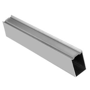 Hadrian 580120 - Hadrian Toilet Partition Headrail-120", Aluminum Bathroom Stall Hardware - Headrail Footlocker Pictures Online