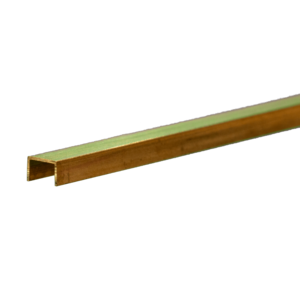 Brass Channel: 0.014" Wall - 3/16" X 1/8" Leg Lengths- 12" Long (1 Piece) Free Shipping Cheap Pice