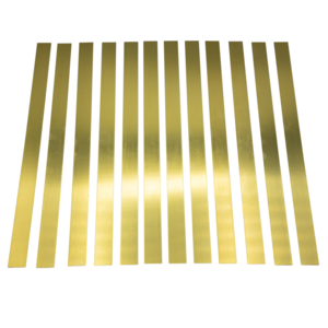 Brass Strip: 0.025" Thick x 2" Wide x 12" Long (12 Pieces) Cheap Sale Low Pice