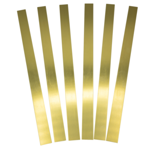 Brass Strip: 0.032" Thick x 1" Wide x 12" Long (6 Pieces) Cheap Buy Authentic