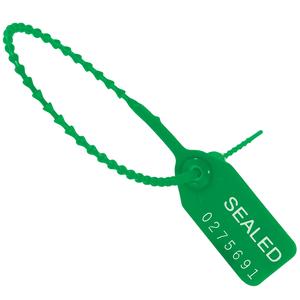 15" Green Tug Tight Pull-Tight Seals 100/Case Marketable