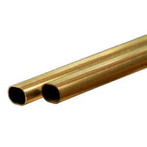 Brass Oval Tube (Small): 0.014" Wall x 12" Long (1 Piece) Cheap Sale Pick A Best