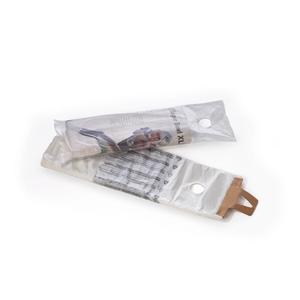 6 1/2 x 19 (0.4 mil) High Density Clear Newspaper Bags w/ Hole 2000/Case Perfect