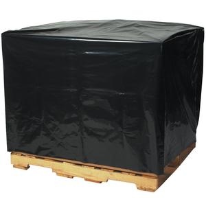 54 x 44 x 76 (2 mil) Black Pallet Covers 50/Roll Discount Online Online