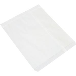 15 x 18 White Flat Merchandise Bags 500/Case Discount Supply