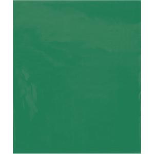 15 x 18 - 2 Mil Green Flat Poly Bags 1000/Case Discount Low Pice