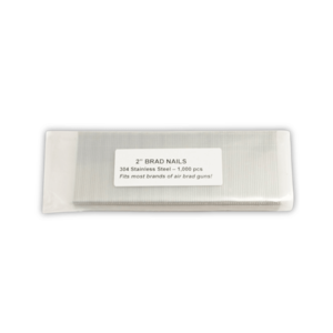 2" Brad Nails, 304 Stainless (1000 Count) Sale Pre Order