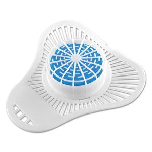 OdoBan Urinal Screen W/Non-Para Deodorizer Block, Cherry Scent, White/Pink, 12/Carton - ODO95896212 Buy Cheap Visit New