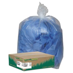 Earthsense Linear Low Density Clear Recycled Can Liners, 33 Gal, 1.25 Mil, 33" X 39", Clear, 100/Carton - WBIRNW4015C Buy Cheap Pre Order