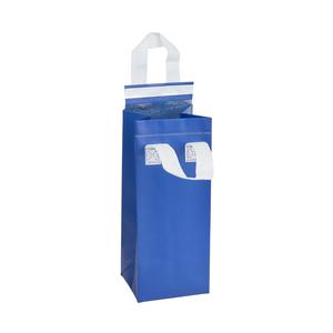 Bag Tek Blue Insulated Take Out Bag - Tamper-Evident - 4 3/4" x 4" x 11" - 100 count box Amazon Cheap Online