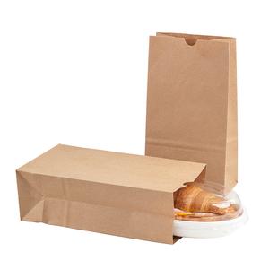 Bag Tek Kraft Paper Bag - 6 lb - 6" x 3 1/2" x 10 3/4" - 100 count box Limited Edition