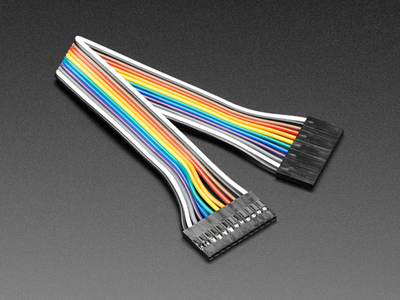 2.54mm 0.1" Pitch 12-pin Jumper Cable - 20cm long Clearance Inexpensive