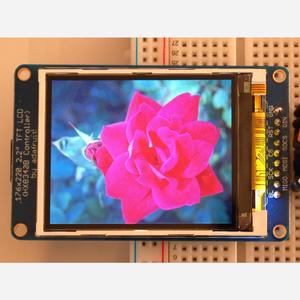 2.2 18-bit color TFT LCD display with microSD card breakout [HX8340BN] Latest Collections