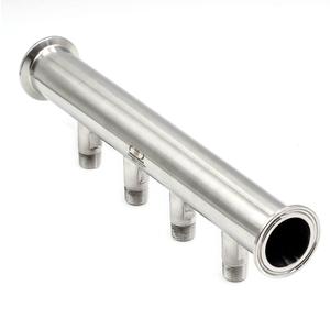 Tri Clamp To NPT Manifold - 6 Ports Outlet Pay With Paypal