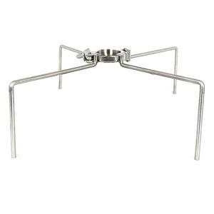 Tri Clamp Clover Stainless Steel Ferrule Spool Clamp with Stand Support Buy Cheap Outlet