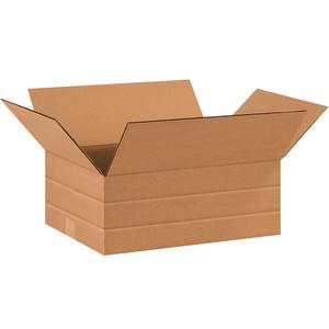 14 x 10 x 6 Multi Depth Corrugated Boxes 25/Bundle Discount The Cheapest
