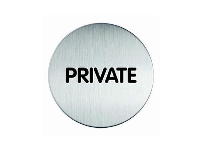 Durable Picto 'PRIVATE' Excellent Sale Online