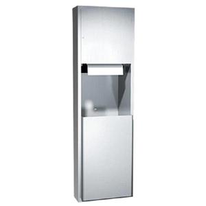 ASI 04692AC Automatic Combination Commercial Paper Towel Dispenser/Waste Receptacle, Recessed-Mounted, Stainless Steel Enjoy Online