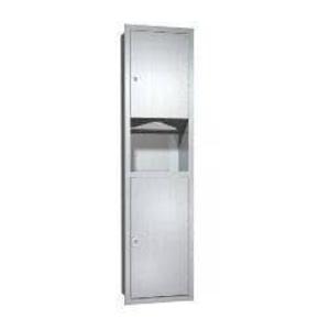 ASI 0467-9 Combination Commercial Paper Towel Dispenser/Waste Receptacle, Surface-Mounted, Stainless Steel How Much Sale Online