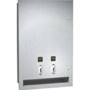 ASI 0468-25 Commercial Restroom Sanitary Napkin/ Tampon Dispenser, 25 Cents, Recessed-Mounted, Stainless Steel Really Cheap Shoes Online