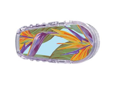 Birds of Paradise Sticker Designed for the DEXCOM Transmitter View Cheap Online