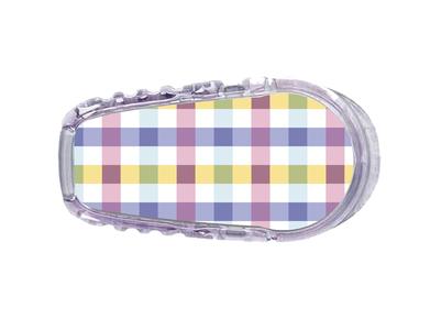 Spring Plaid Dexcom G6 Transmitter Sticker The Best Store To Get