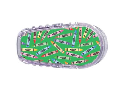 Crayons Sticker Designed for the DEXCOM Transmitter 2025 New