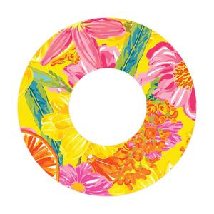 Summer Flowers Patch  Tape Designed for the FreeStyle Libre 2 Best Place To Buy Online