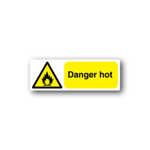 Danger Hot Sticker Fashion Style Cheap Online