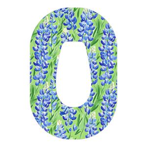 Blue Blooms Tape Designed for the DEXCOM G6 Cheap Sale 2025 New