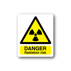 Danger Radiation Risk Sticker Countdown Package Cheap Online