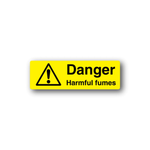 Danger Harmful Fumes Sticker Looking For Cheap Pice