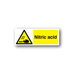 Danger Nitric Acid Sticker Pay With Paypal For Sale