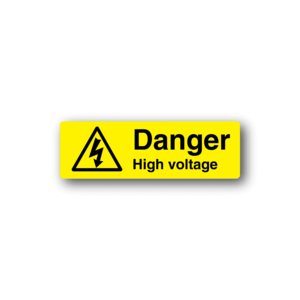 Danger High Voltage Sticker Discount Low Pice