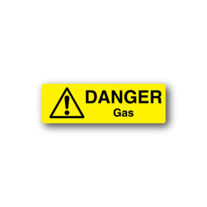 Danger Gas Sticker Cheap Sale Many Kinds Of