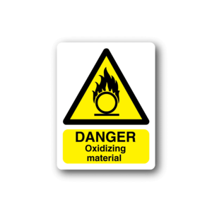Danger Oxidizing Material Sticker Cheap Exclusive
