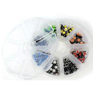 160 pcs 5mm 8 Colours Tactile Push Button Cheap Professional