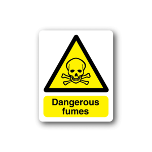 Danger Fumes Sticker Many Kinds Of Cheap Pice
