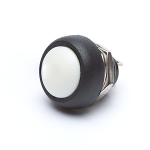 12mm Momentary Push Button Dome - White Free Shipping Cheap